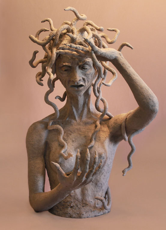 sculpture of Medusa